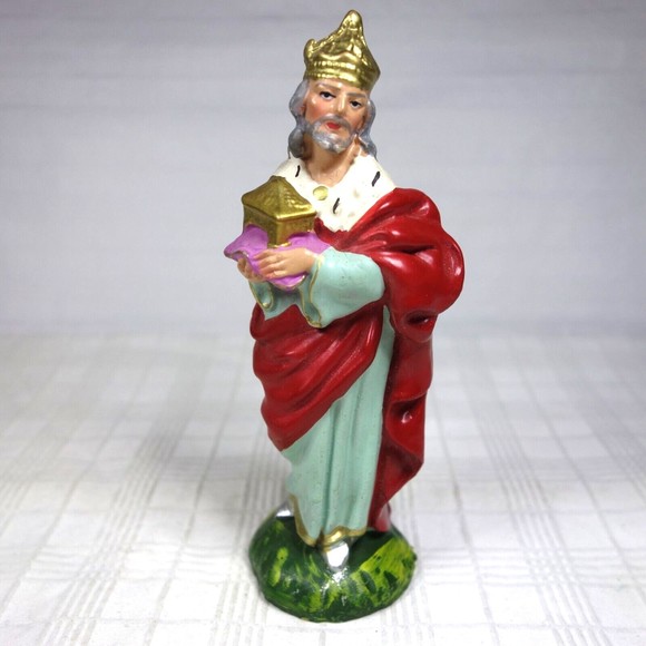 Fontanini Nativity Replacement Wiseman 5 Inch Scale Handpainted Italy Vintage-A - Picture 1 of 5